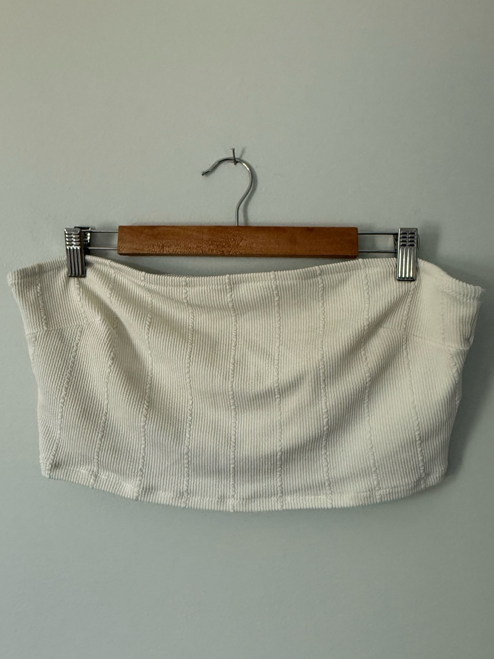 Aerie White Ribbed Bandeau
Convertible Swim Top Size XXL